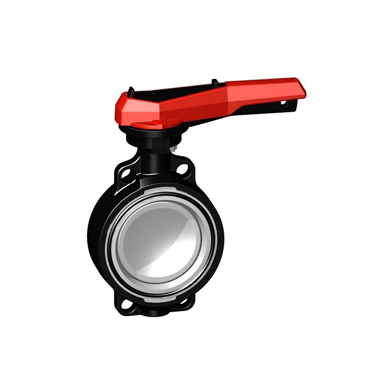 PVDF Vlinderklep 567 met handgreep